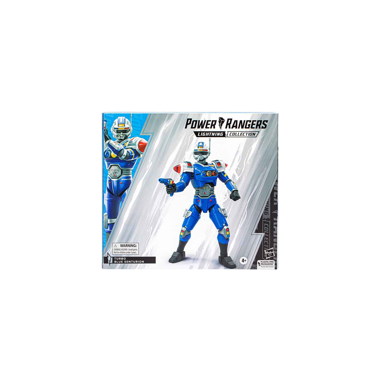 Power Rangers Lightning Collection 6 Inch Action Figure Deluxe - Turbo Blue Senturion