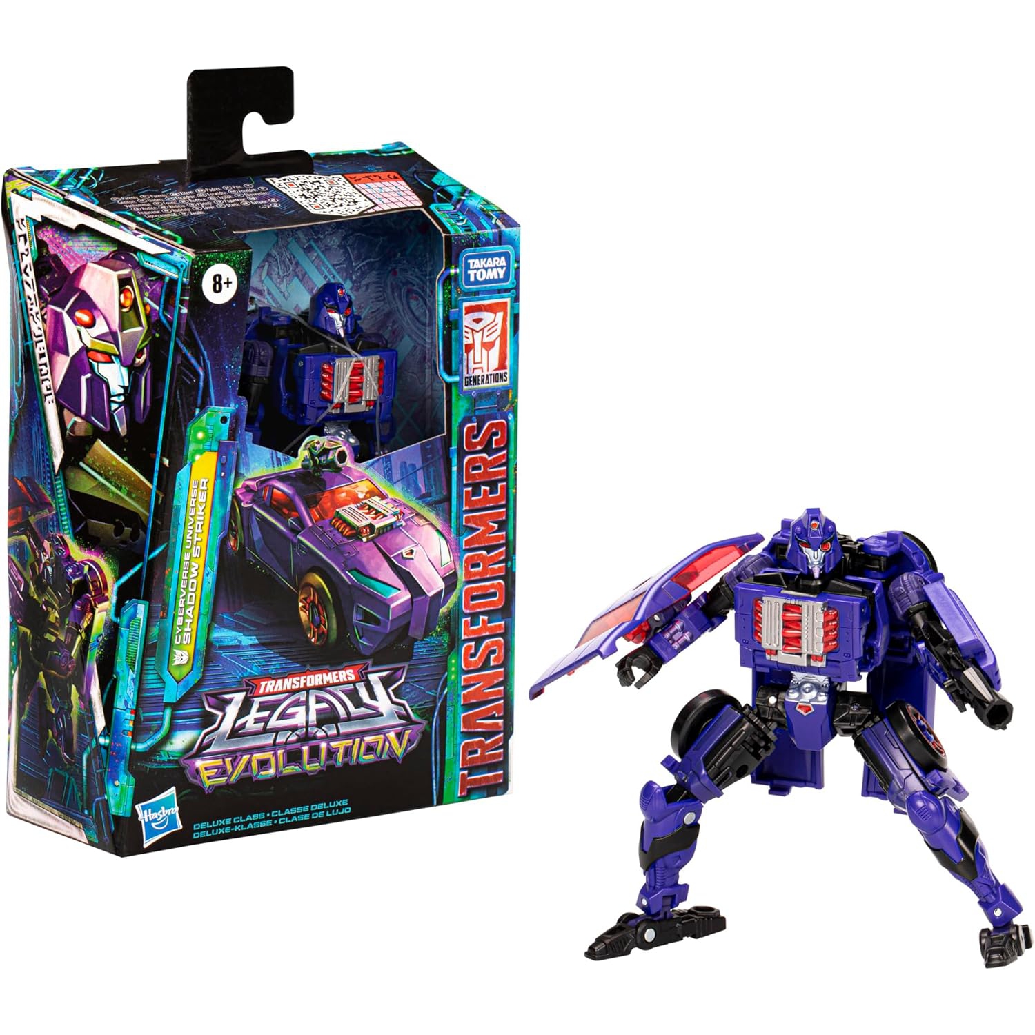 Transformers Legacy Evolution 6 Inch Action Figure Deluxe Class Wave 7 - Shadowstriker