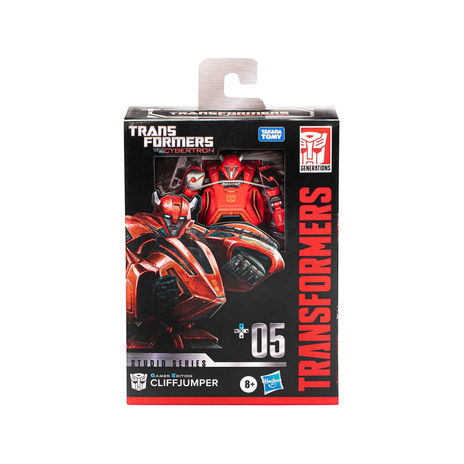 Transformers Studio Series 6 Inch Action Figure Deluxe Class (2023 Wave 3) - Gamer Edition 05 Cliffjumper