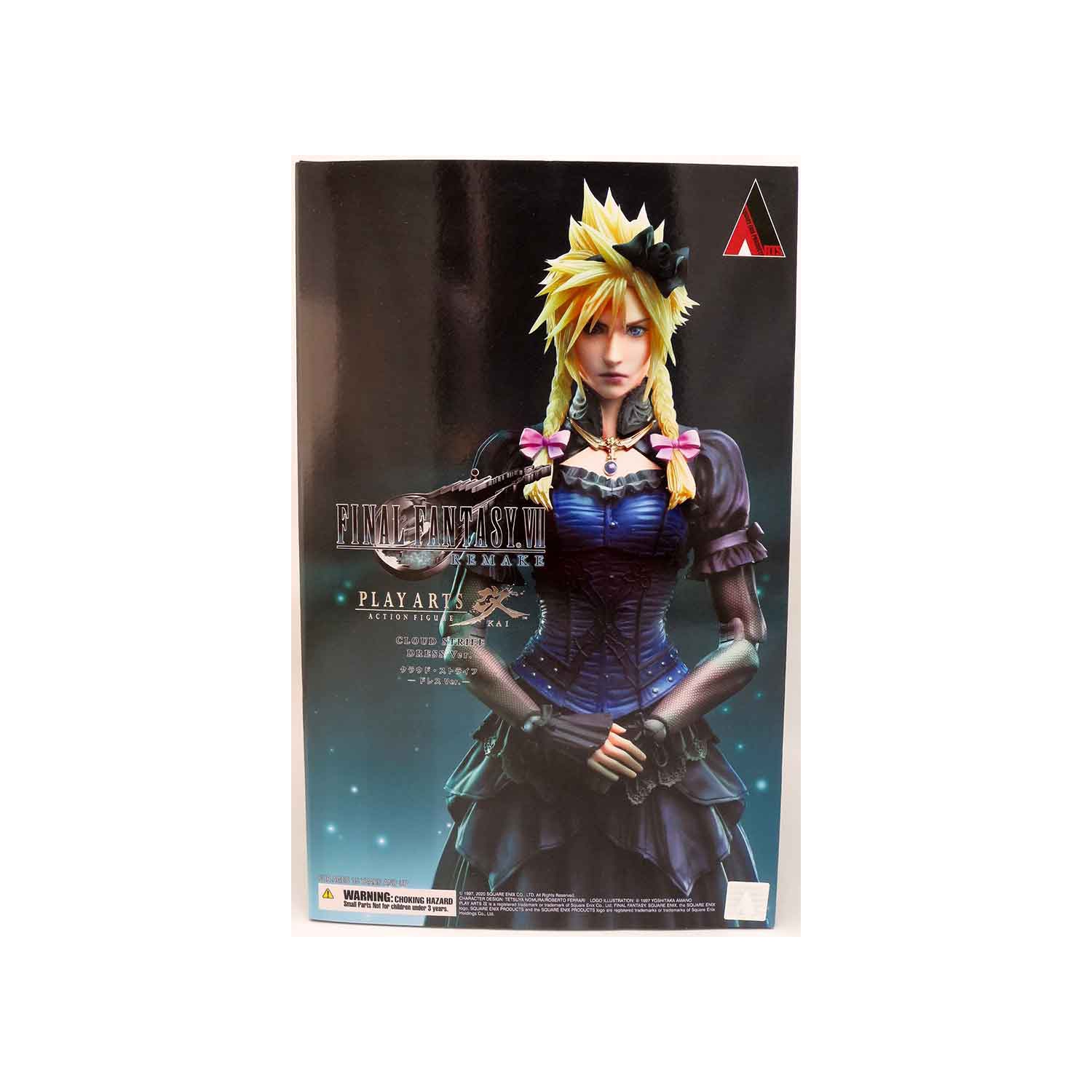 Final Fantasy VII Remake 10 Inch Action Figure Play Arts Kai - Cloud Strife Dress
