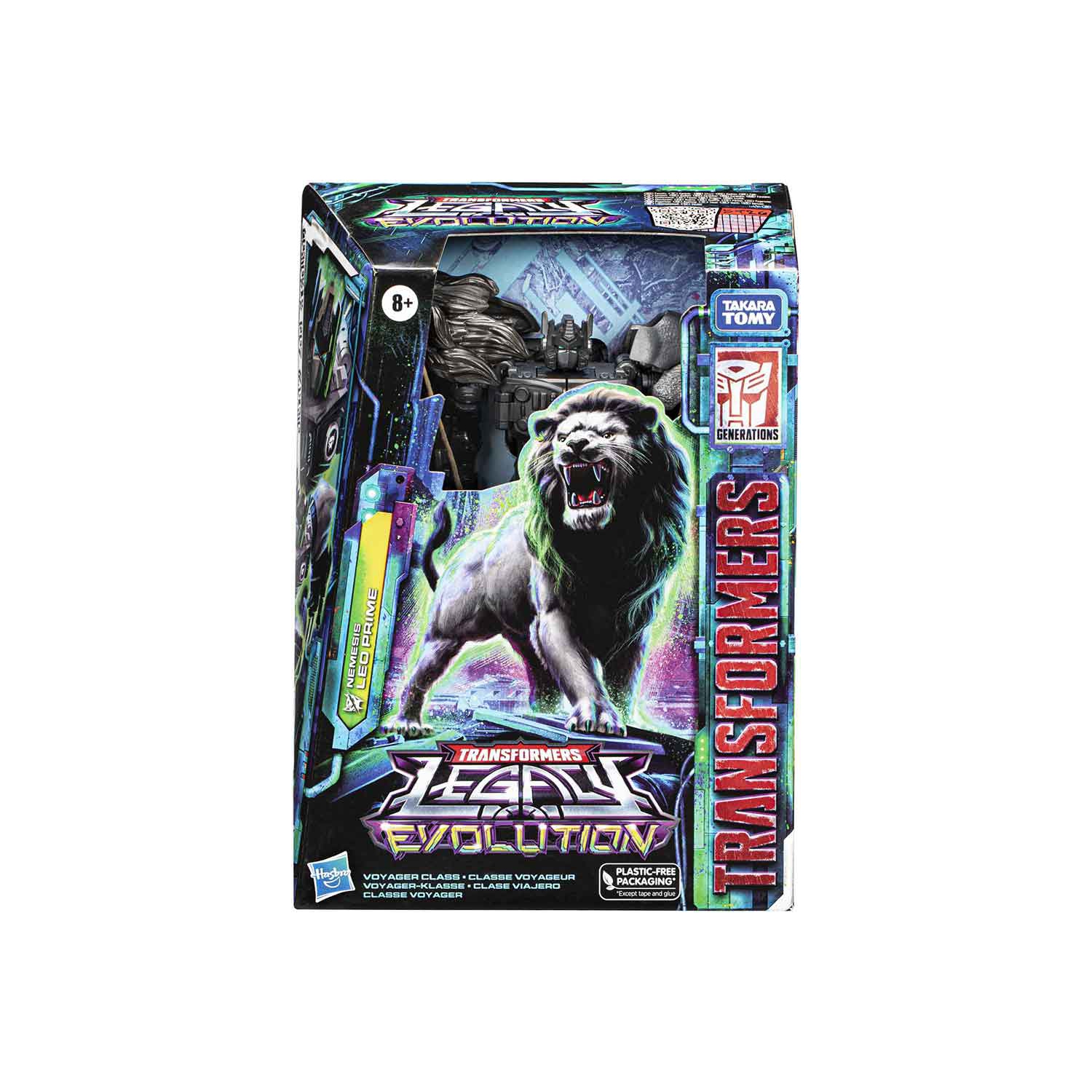 Transformers Legacy Evolution de 7 pouces Voyager Class Wave 6 - Nemesis Leo prime Black version