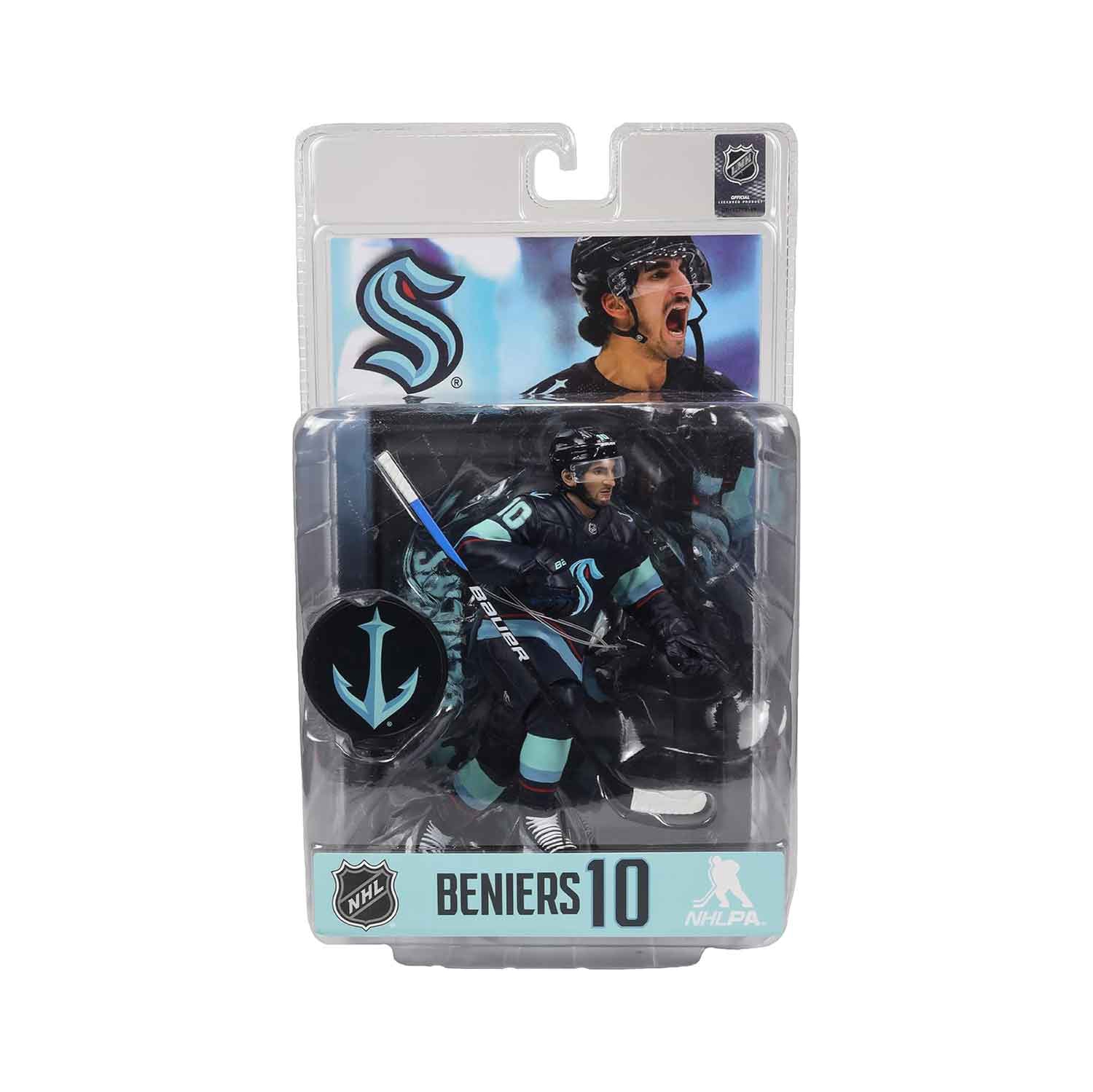 McFarlane SportsPicks NHL 7 Inch Static Figure Series 1 - Matty Beniers Blue Jersey