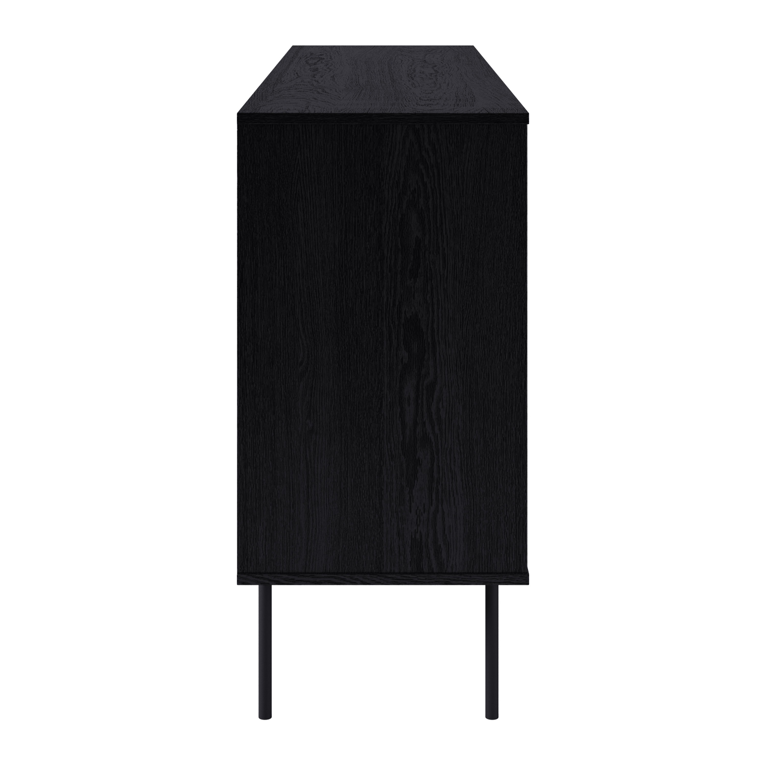 Buffet long évasé de 62 po avec quatre portes et tablettes intérieures Lysander de CorLiving pour téléviseur