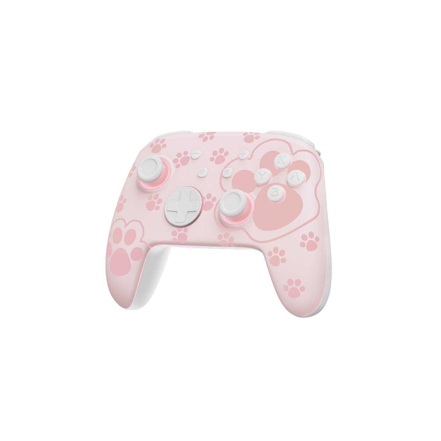 [Luminous Pattern] FUNLAB Firefly Switch Pro Controller Wireless with 7 LED Colors/Paddle/Turbo, Bluetooth Remote Gamepad Compatible with Nintendo