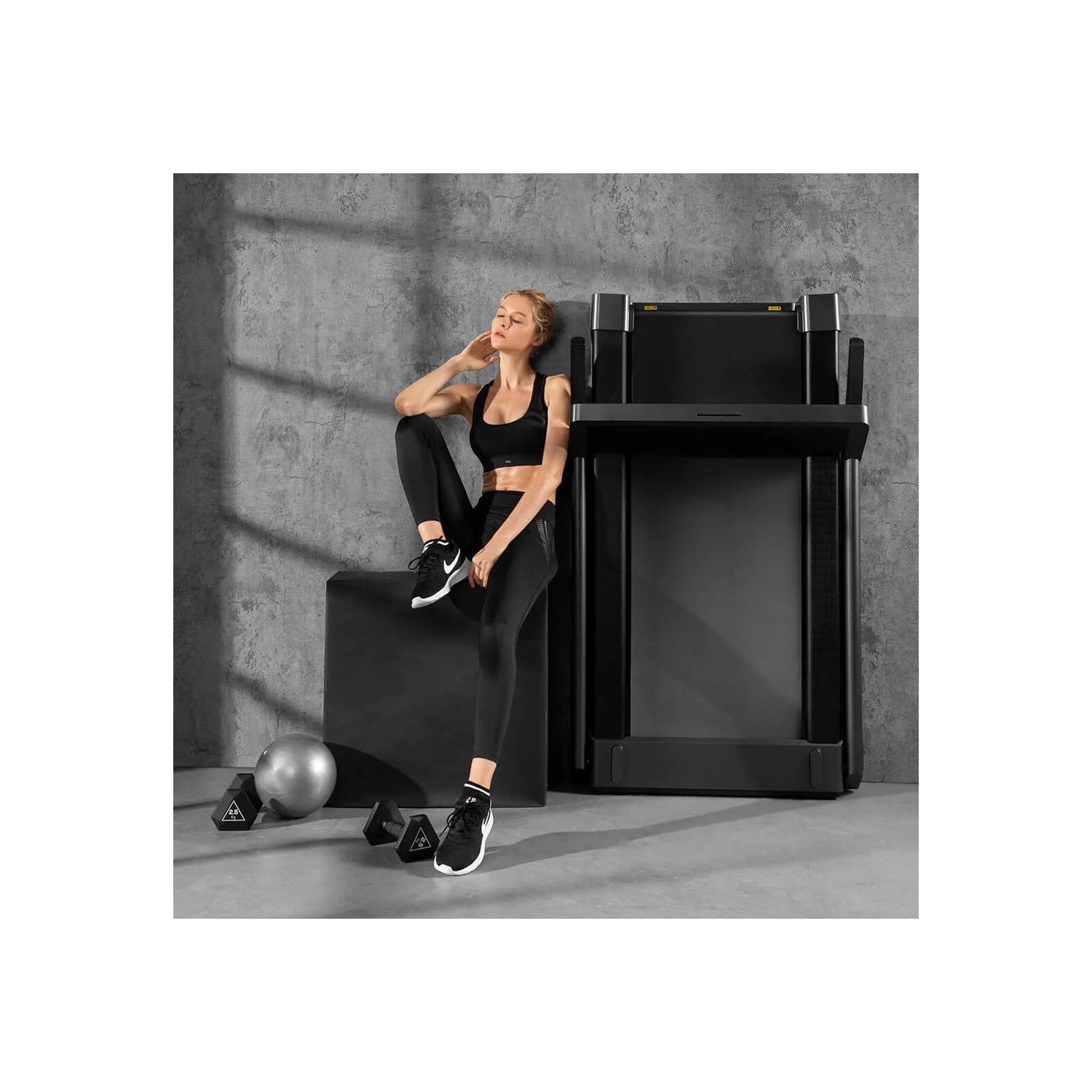 Kingsmith WalkingPad K15 Tapis roulant pliable intelligent Max 15 km/H 4 % statique Inline et marche manuelle modes automatiques ACL affichage