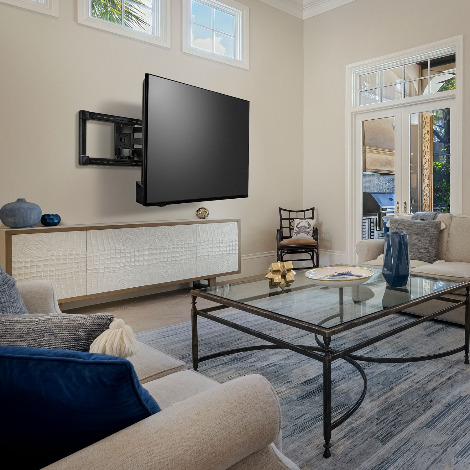 Support articulé pour téléviseur de 42 à 90 po d'Insignia - Exclusivité Best Buy