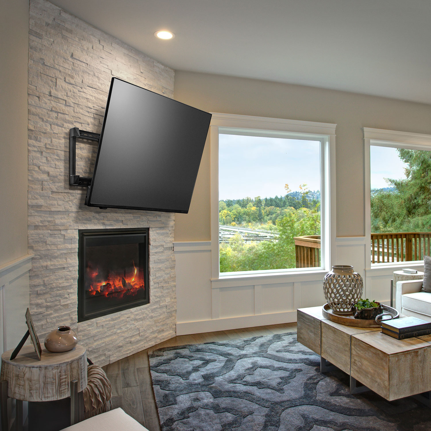 Support articulé pour téléviseur de 42 à 90 po d'Insignia - Exclusivité Best Buy