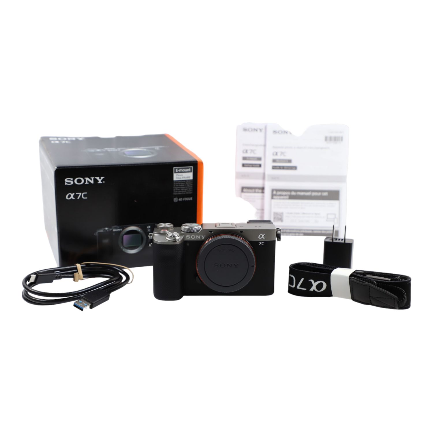 Open Box - Sony a7C Mirrorless Camera- Silver -Body Only