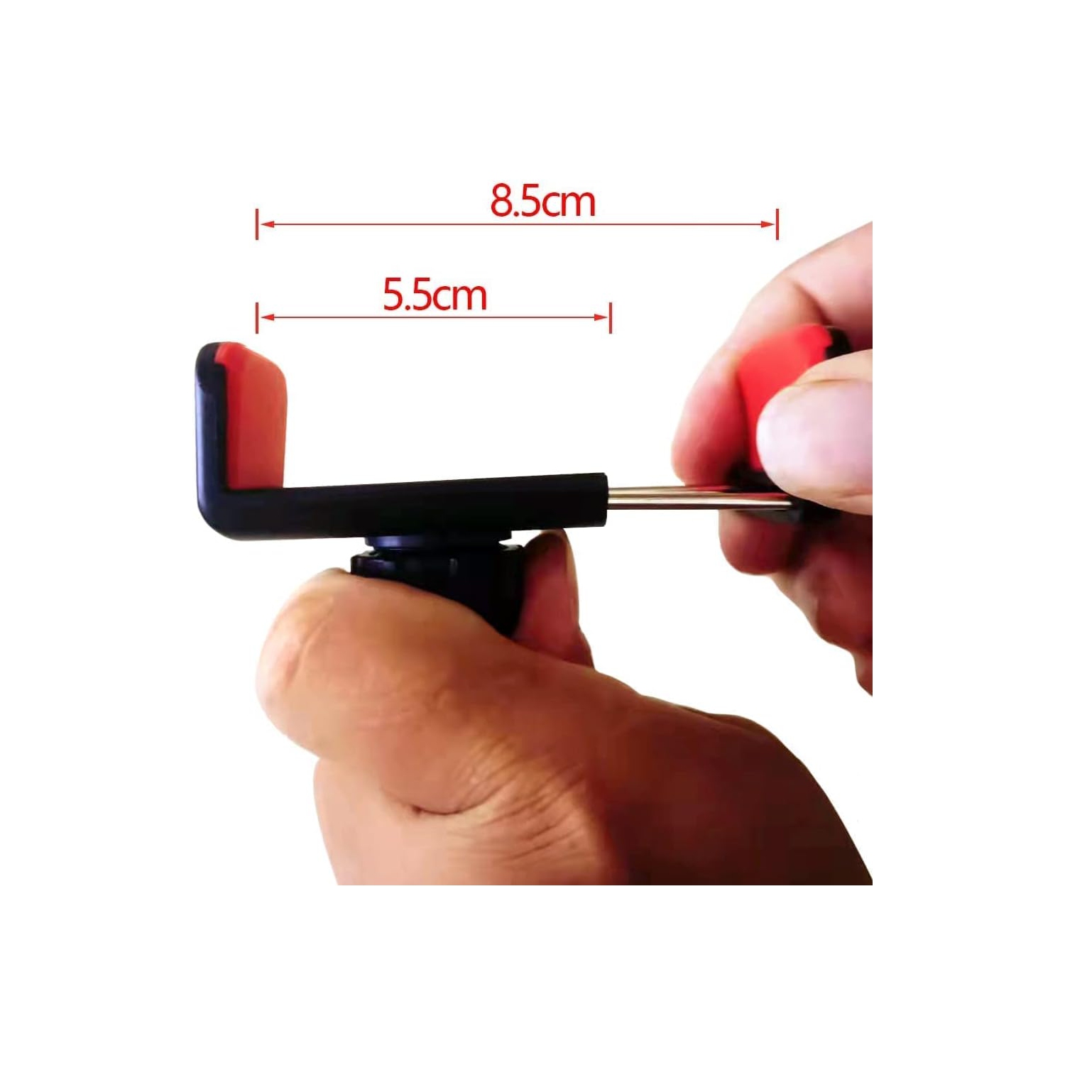 S anneau lumineux de rechange pour support de téléphone pour vis 6,3&nbsp;mm 1/4 V Live Stream Adaptateur de support de trépied flexible réglable