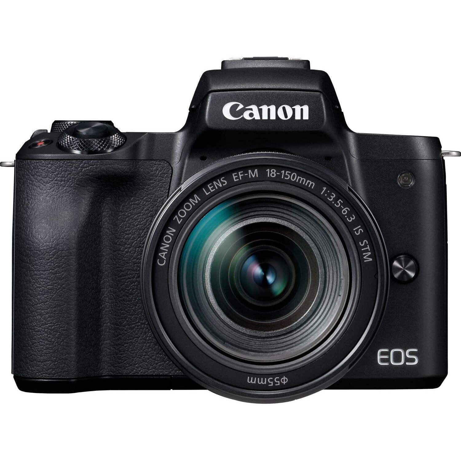 Canon EOS M50 Mark II Mirrorless Camera with EF-M 18-150mm IS STM (Black)