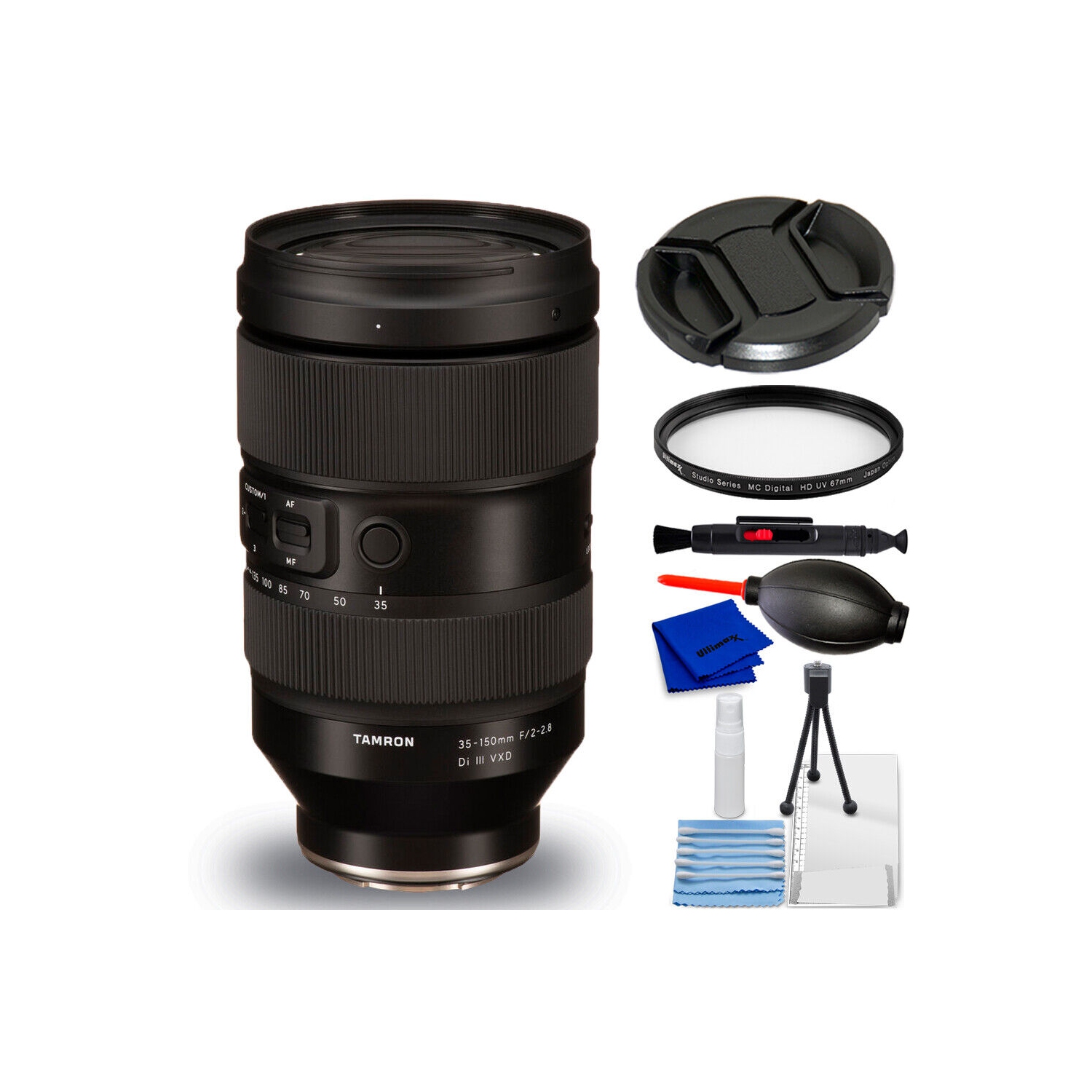 Tamron 35-150mm f/2-2.8 Di III VXD Lens - 7PC Accessory Bundle