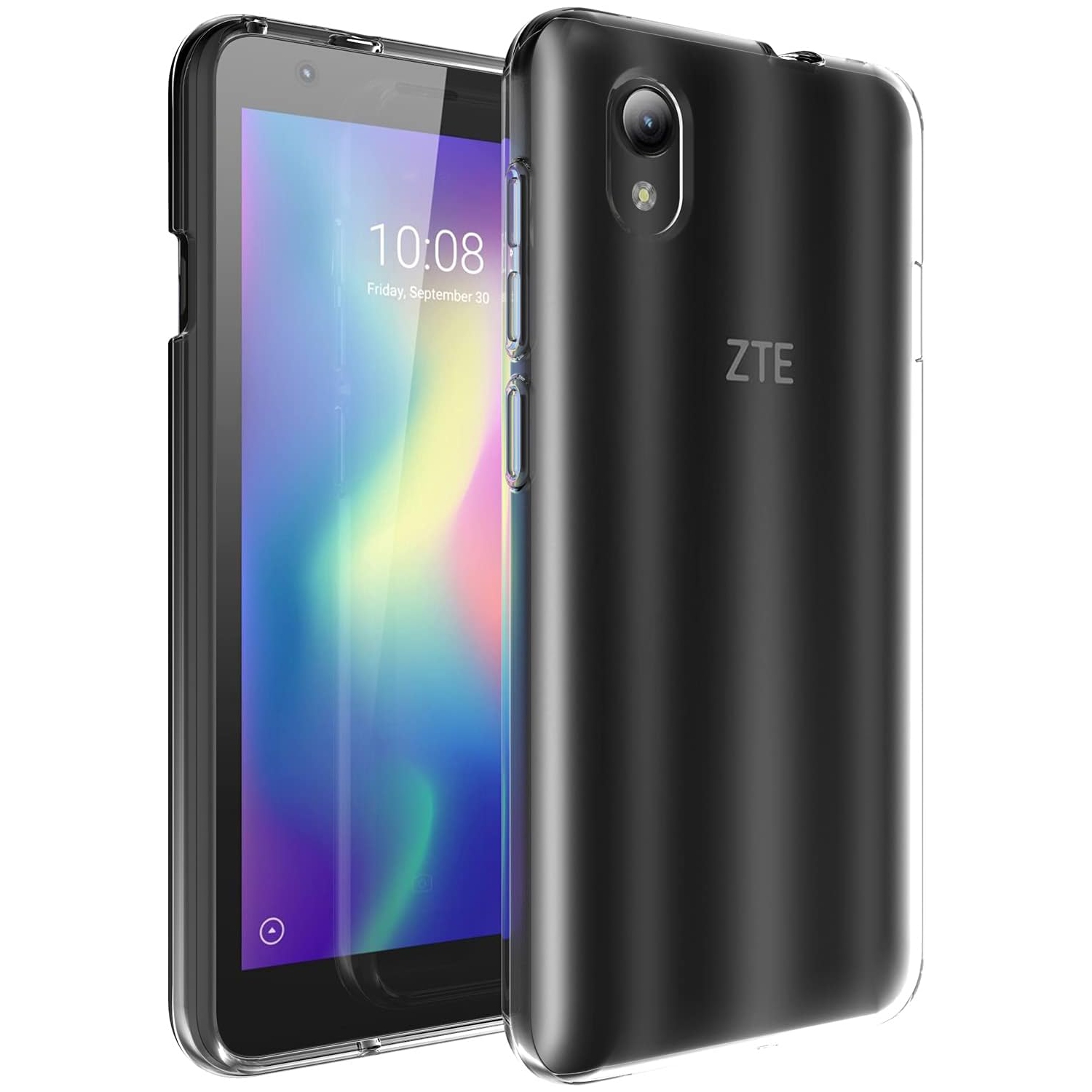 Clear Clarity Case Designed for ZTE Blade A3L / ZTE Blade A3 Lite/ZTE Blade A3+ Plus/ZTE Quest 5 Case, Shockproof