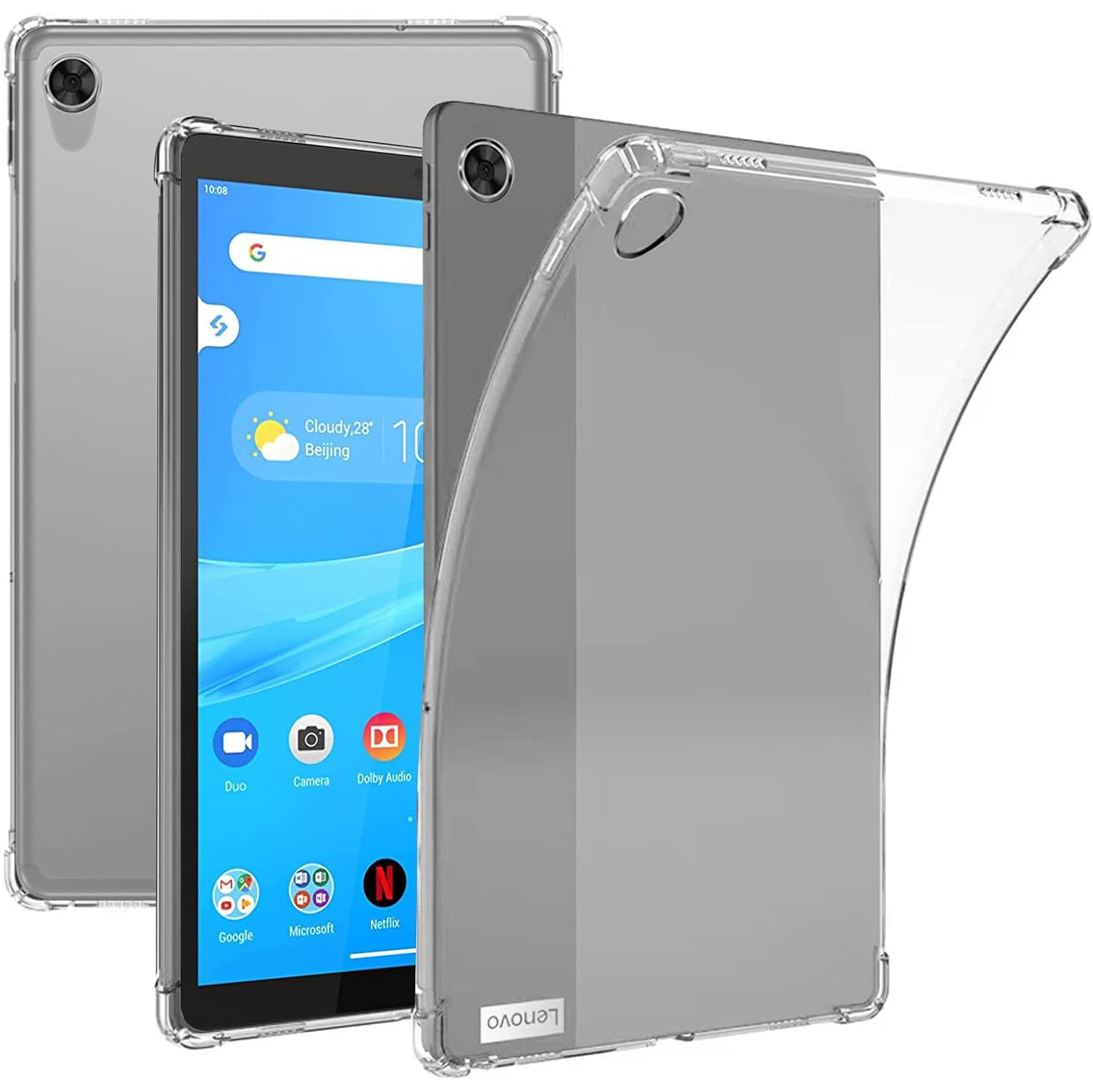 Tablet Case for Lenovo Tab M8 FHD 8.0 Inch (TB-8705F / TB-8705N), Flexible Slim Reinforced Corners Cover