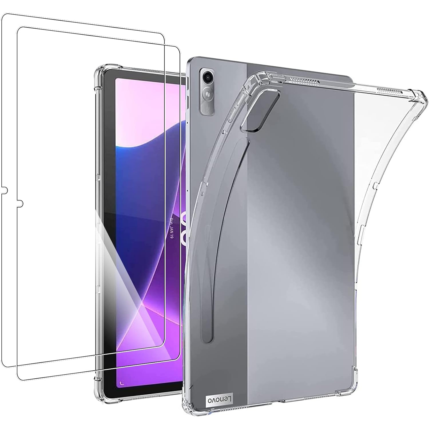 Tablet Case for Lenovo Tab P11 Pro Gen 2/Tab P11 Pro 2nd Gen with Screen Protector,