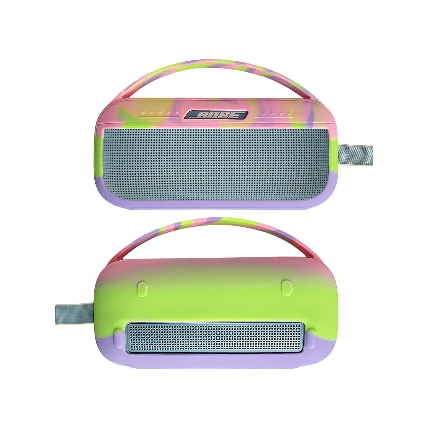 Colorful Silicone Cover Case for for Bose SoundLink Flex Bluetooth Portable Speaker, Protective Skin Sleeve for Bose