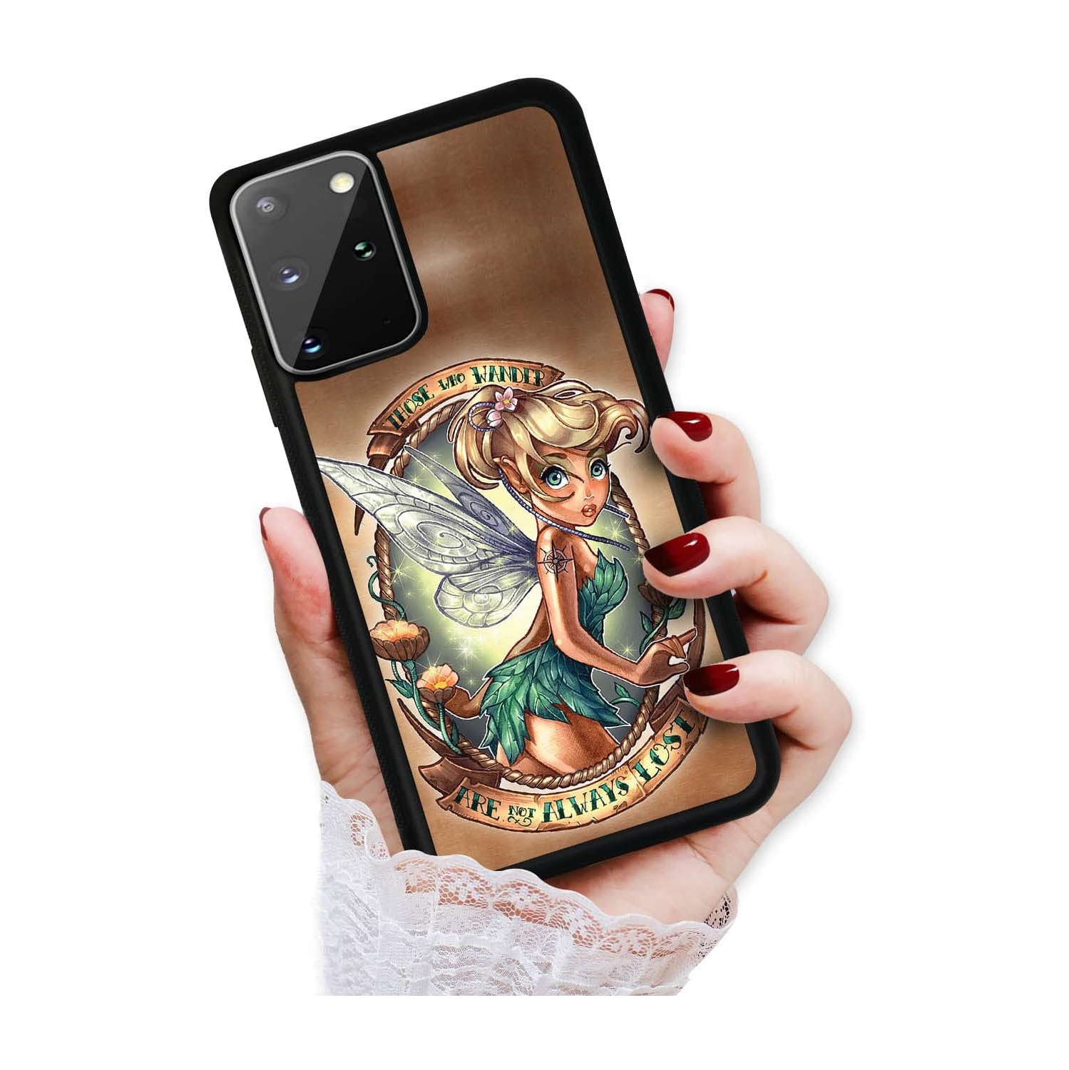 for Samsung A23, for Samsung Galaxy A23 4G 5G, Durable Protective Soft Back Case Phone Cover, HOT13691 Tinkerbell