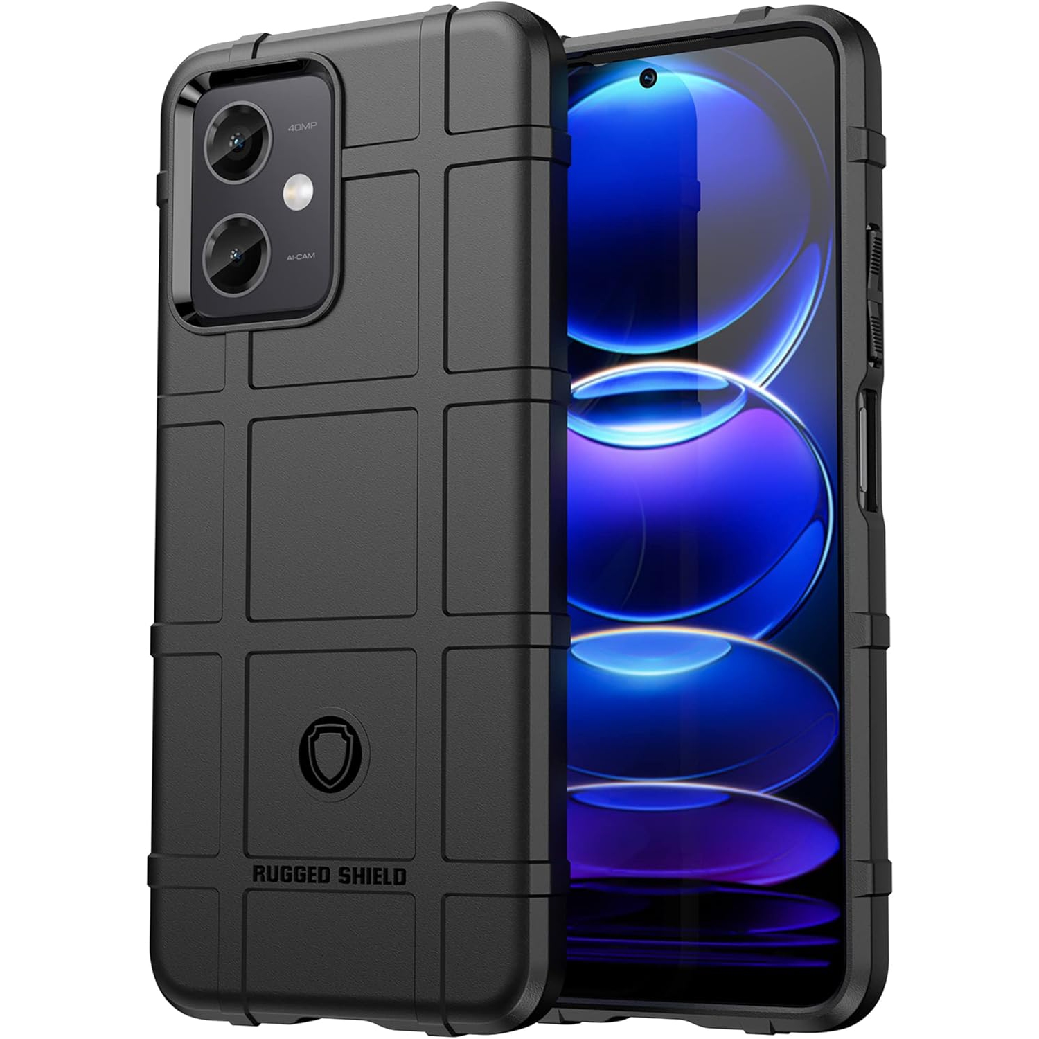 for Xiaomi Redmi Note 12 5G Case, Case for Xiaomi Poco X5, Heavy Duty Shockproof Slim Protection Phone Case