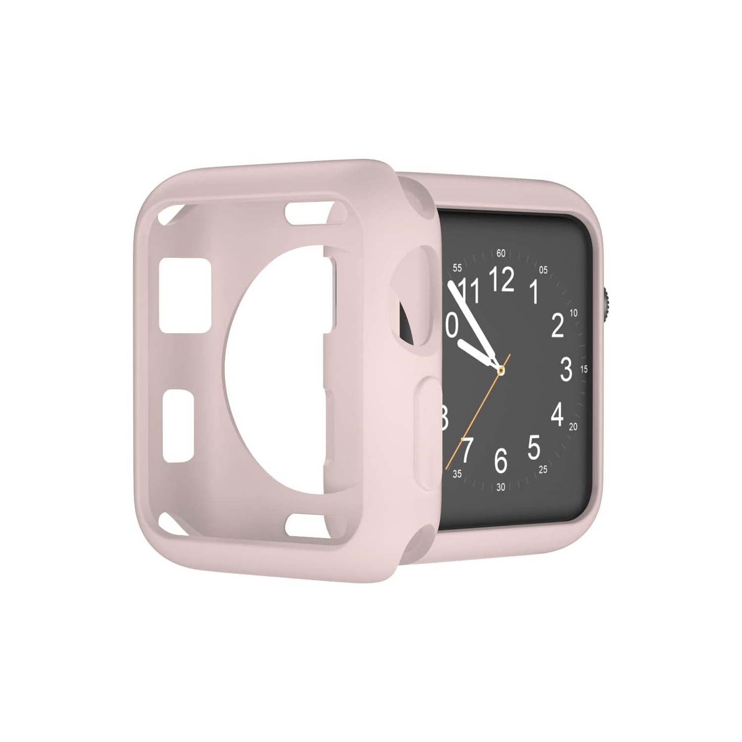Case Compatible with Apple Watch Series 3/2/1 42MM, Cover Accessories for iWatch 42 MM (Pink)