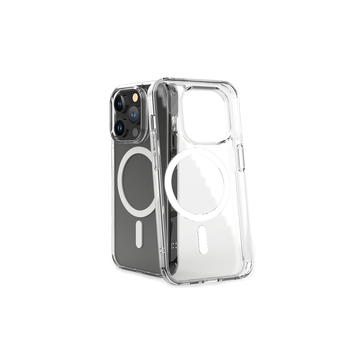 PANDACO MagSafe Compatible Clear Case for iPhone 15 Pro Max