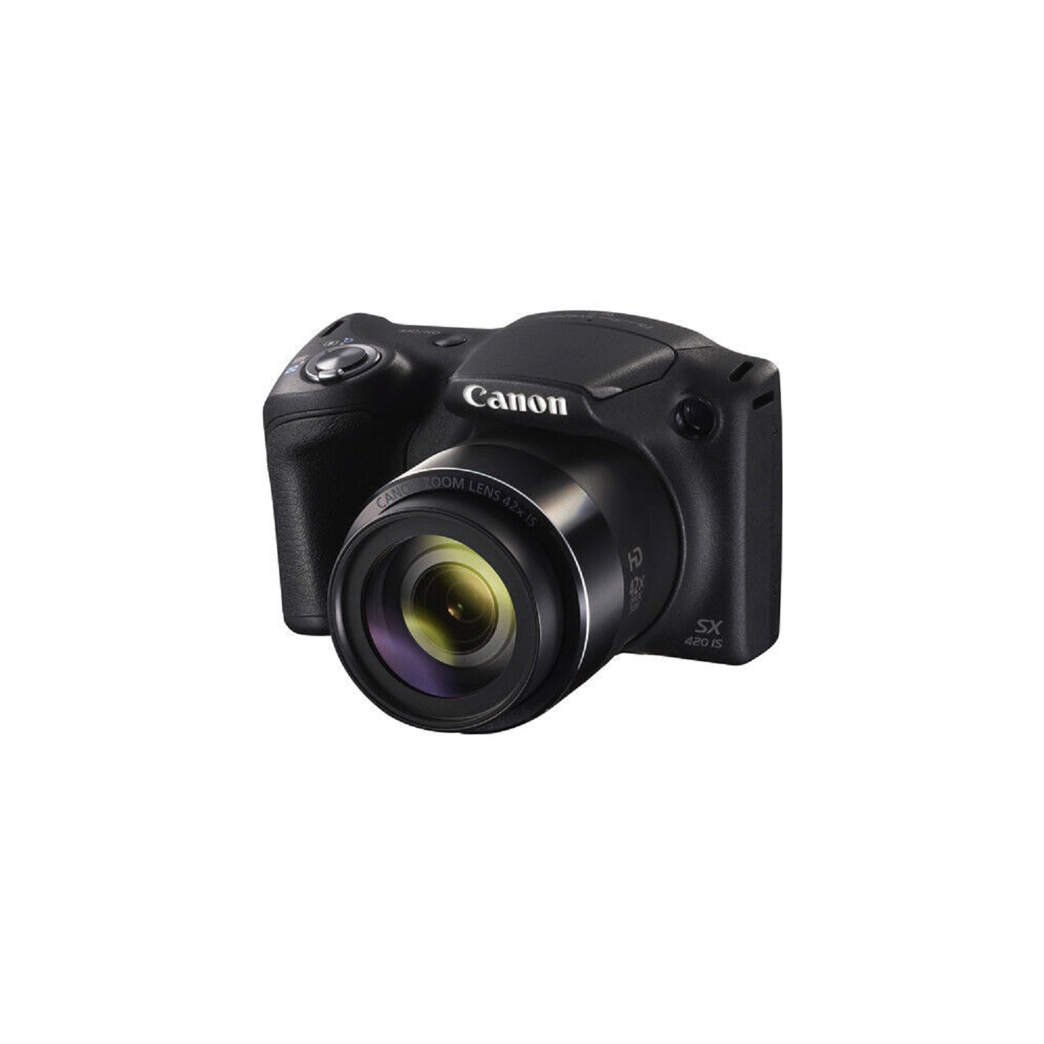 Canon PowerShot SX420 IS (Black) with 42x Optical Zoom & Built-In