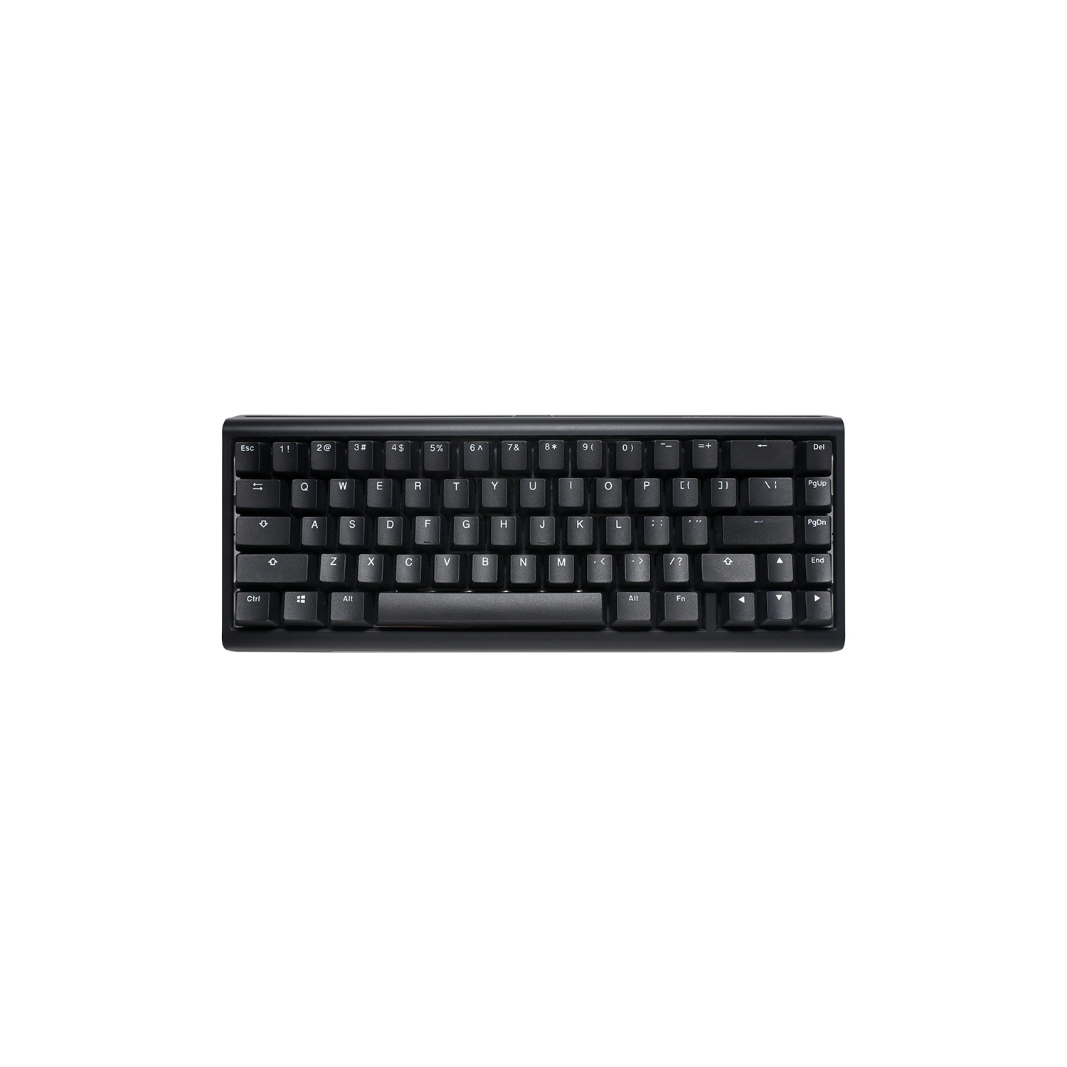 Ducky ProjectD Tinker 65 RGB Hot-Swappable Mechanical Gaming Keyboard Cherry MX Red Switch SF Layout, Black