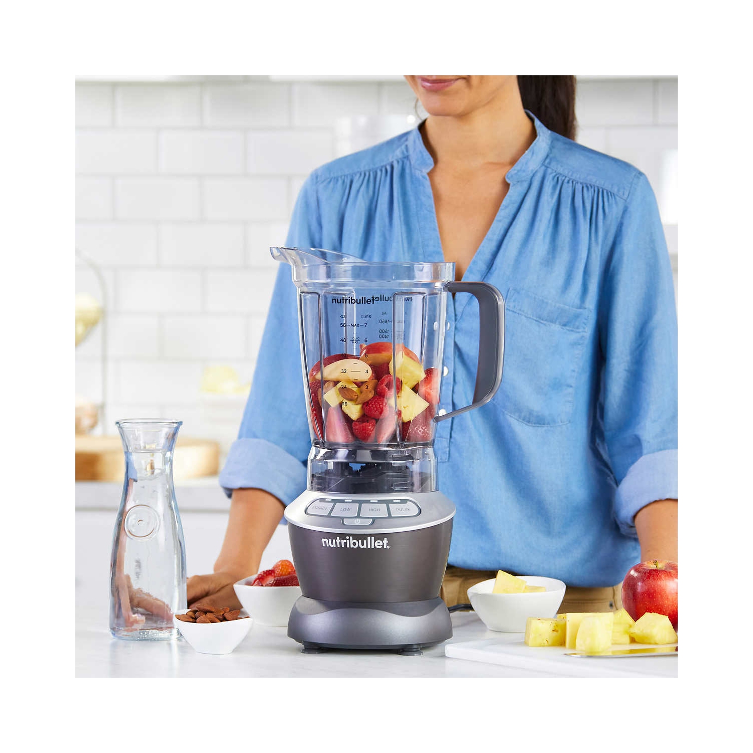 NutriBullet® Blender Combo with Single Serve Cups, 1000W - Mixers