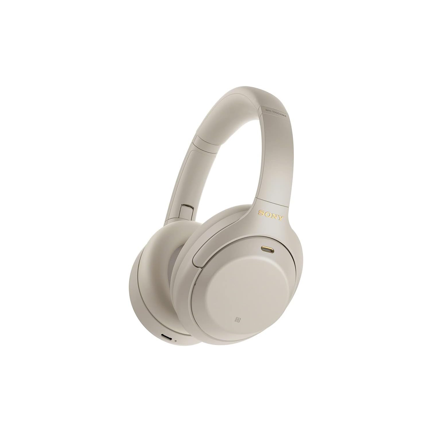Refurbished (Excellent) - Sony WH-1000XM4 Over-Ear Noise Cancelling Bluetooth Headphones - Silver