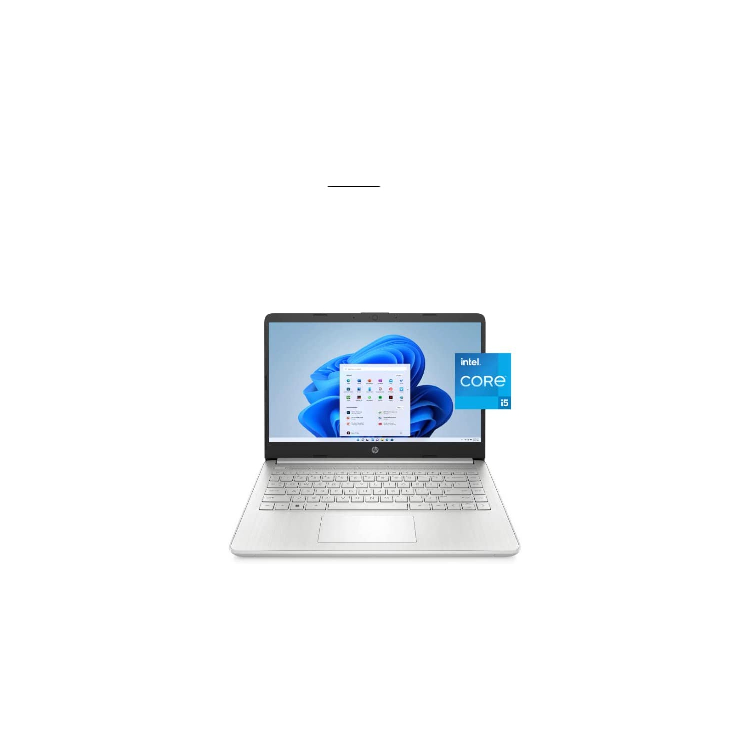 HP 14-dq2078wm 14" HD Laptop i5-1135G7 8GB 256GB SSD Windows 11 Natural Silver Refurbished Good