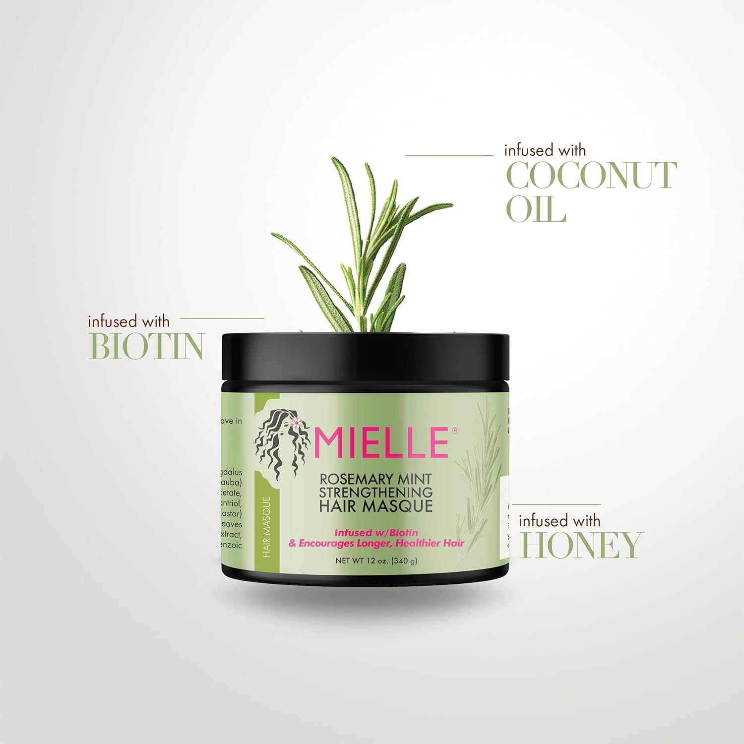 Mielle Organics Rosemary Mint Scalp Hair Oil & Hair Masque set