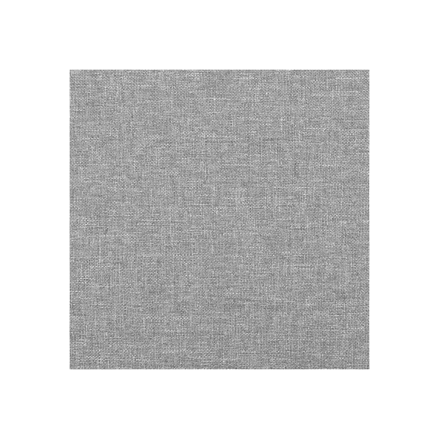 vidaXL Full Bed Frame, Fabric Upholstered Platform Bed Frame, Light Gray, No Mattress