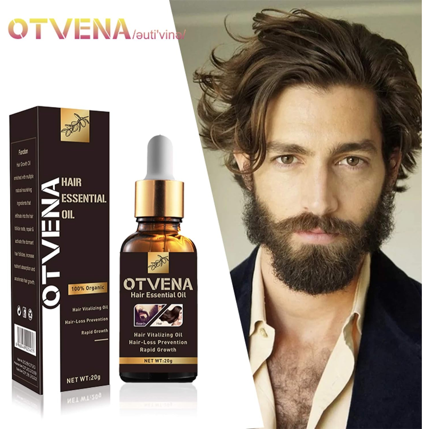 100% Natural Organic Hair Oil Treatment and Protection - Moisturising And Repairing For Dry Damaged Hair Promotes Healthy Hair Growth With Silky,