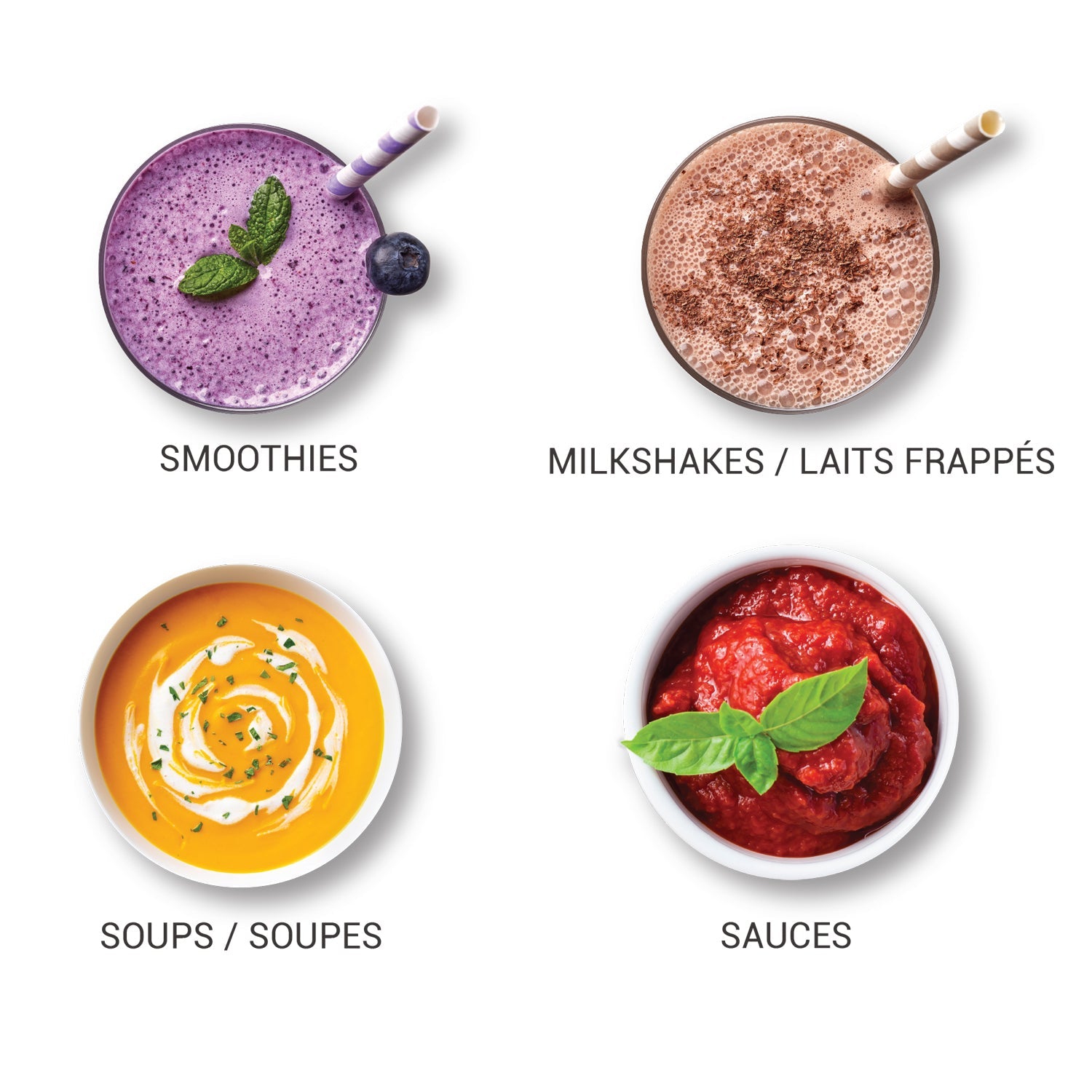 JS Gourmet – mélangeur à main à 2 vitesses, lame en acier inoxydable, 300 watts, rouge