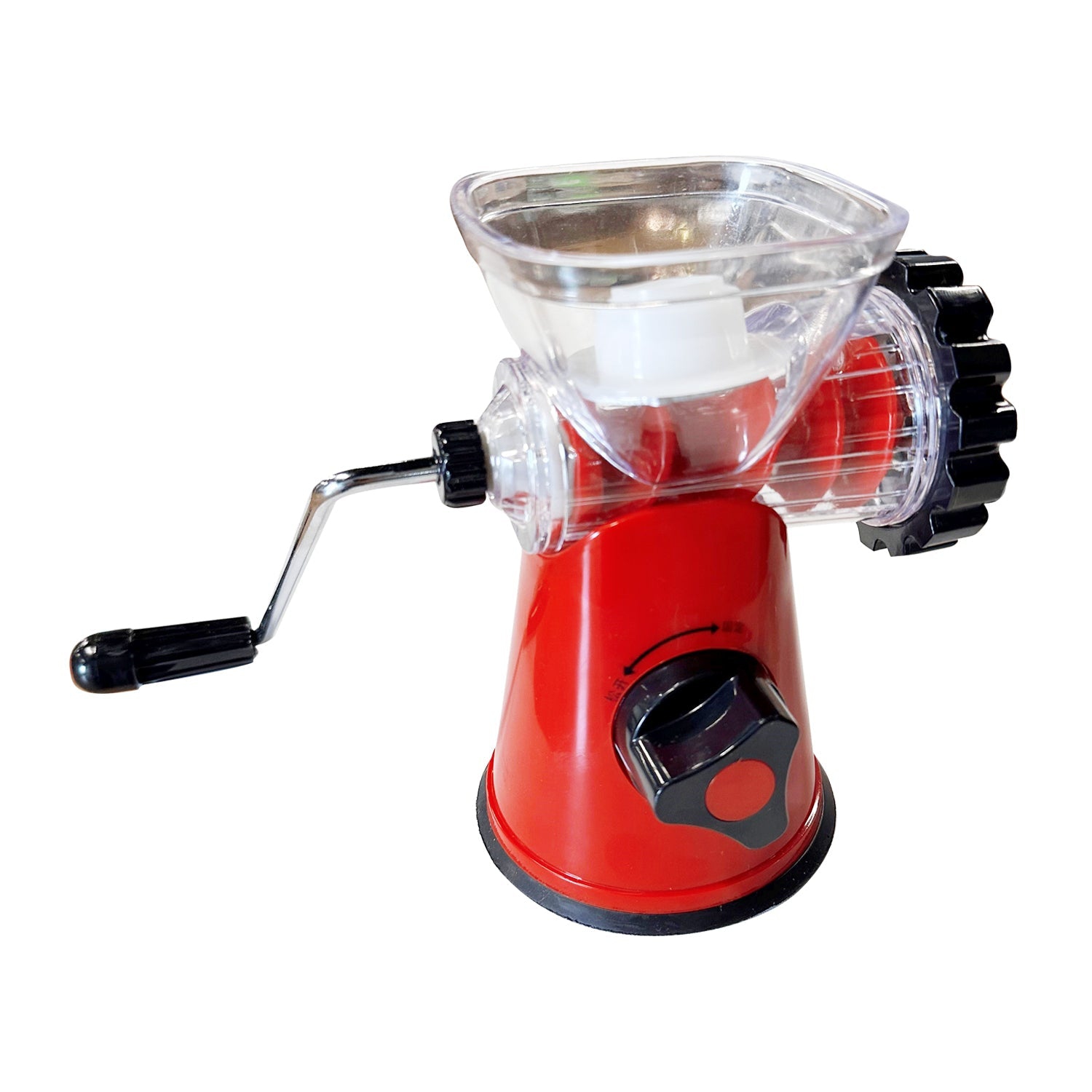 JS Gourmet - Multifunctional Manual Meat and Vegetable Grinder, Stainless Steel Blade