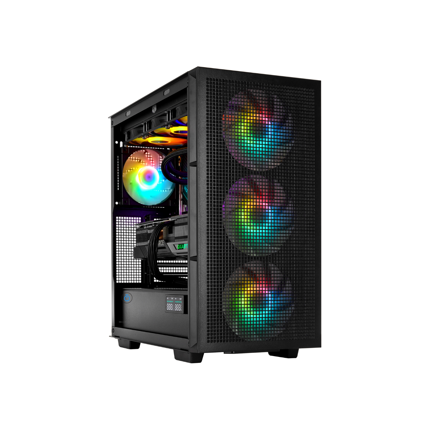 TECHNOID Gaming PC – Intel i9 14th Gen - GeForce RTX 5080 - 96GB DDR5 - 4TB SSD - Win 11 Pro - Keyboard Mouse