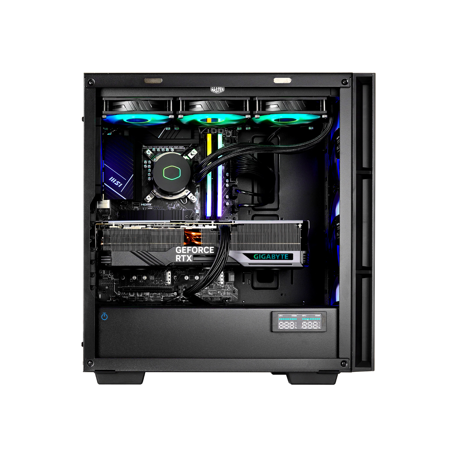 TECHNOID Gaming PC – Intel i9 14th Gen - GeForce RTX 5080 - 96GB DDR5 - 4TB SSD - Win 11 Pro - Keyboard Mouse