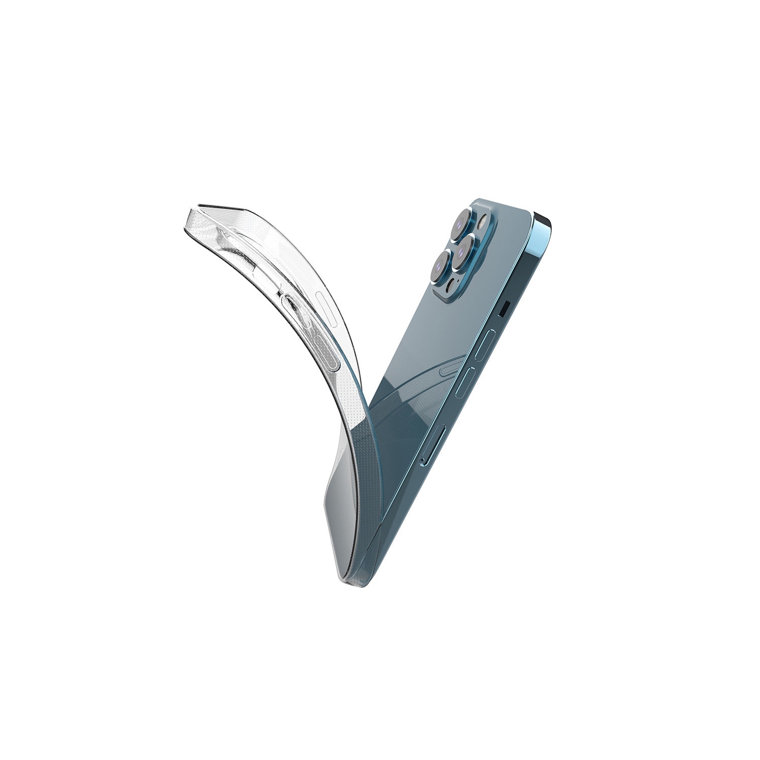 PANDACO Clear Case for iPhone 13 Pro