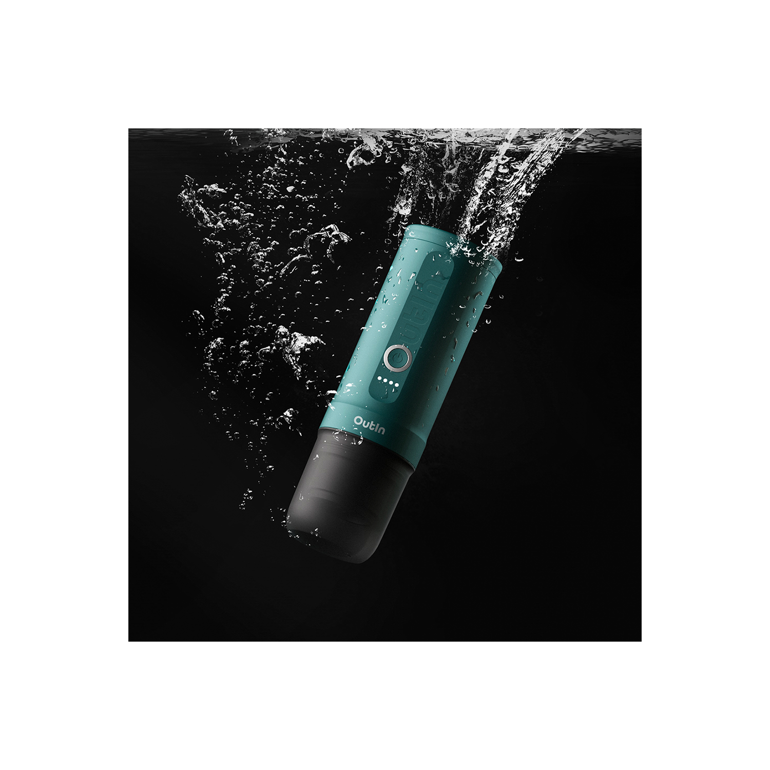 Outin Nano Portable Electric Espresso Machine, 3 Mins Fast Self-Heating, Mini Small, Christmas Gift, Coffee Maker, NS Capsule & Ground Coffee for