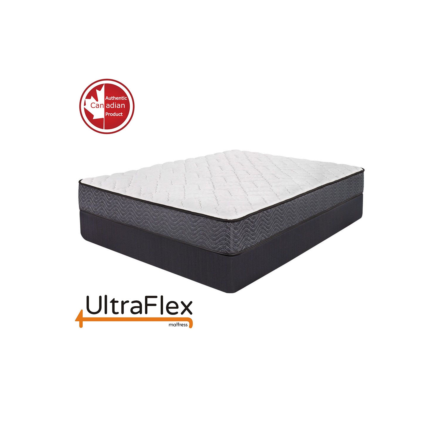 UltraFlex PRESTIGE - Orthopedic Heavy-Duty Hybrid HDCoils, Pressure Relieving Foam with Posture Support, High-Density Foam Casing, Low Motion Transfer