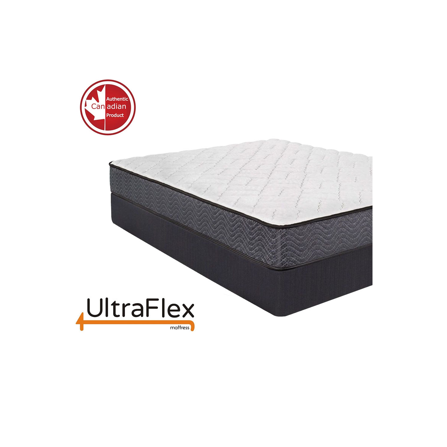 UltraFlex PRESTIGE - Orthopedic Heavy-Duty Hybrid HDCoils, Pressure Relieving Foam with Posture Support, High-Density Foam Casing, Low Motion Transfer
