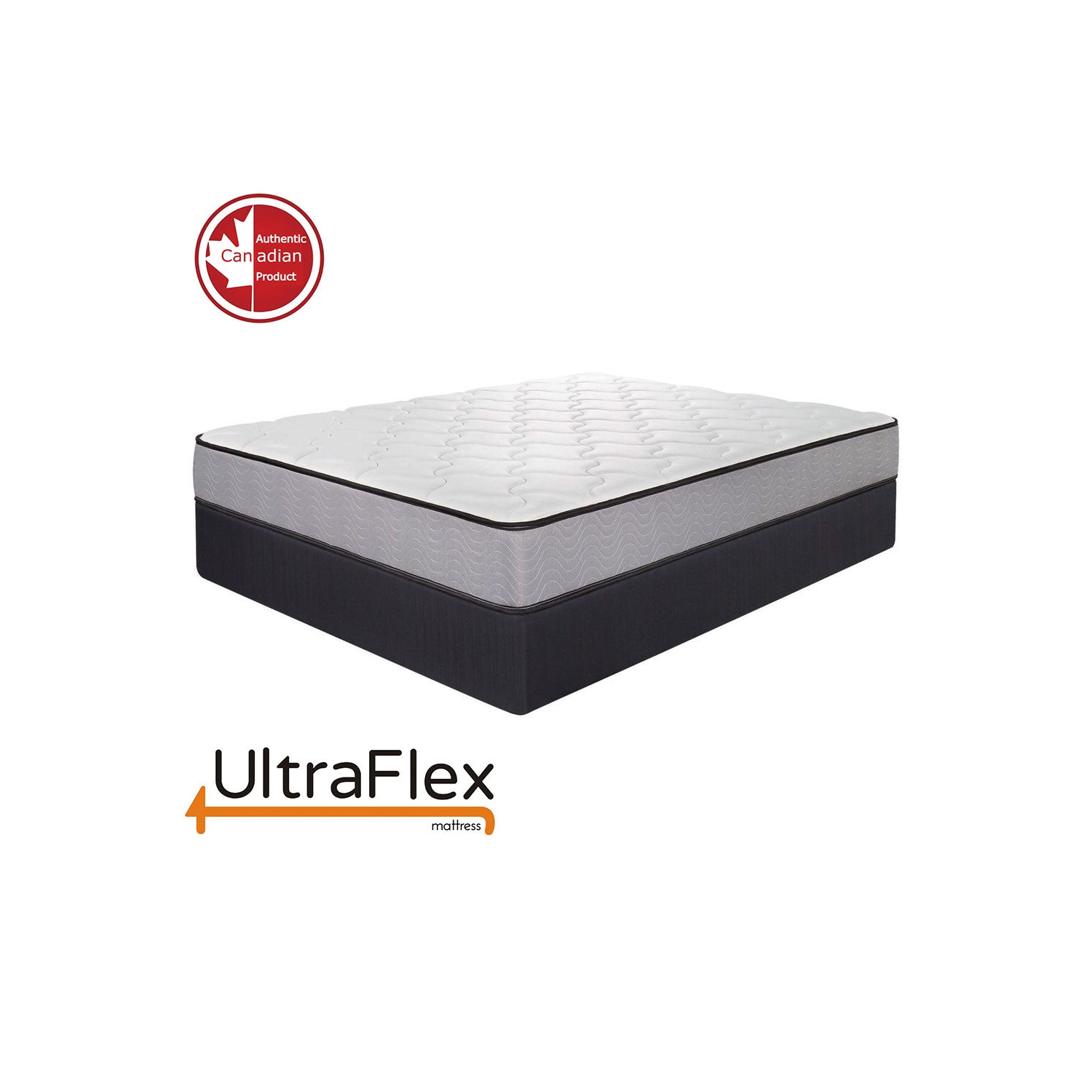 UltraFlex PARADISE - Natural Heavy Duty Foam Blend, Low Motion Transfer, Cool Gel and Spinal Posture Support,- With Waterproof Mattress Protector