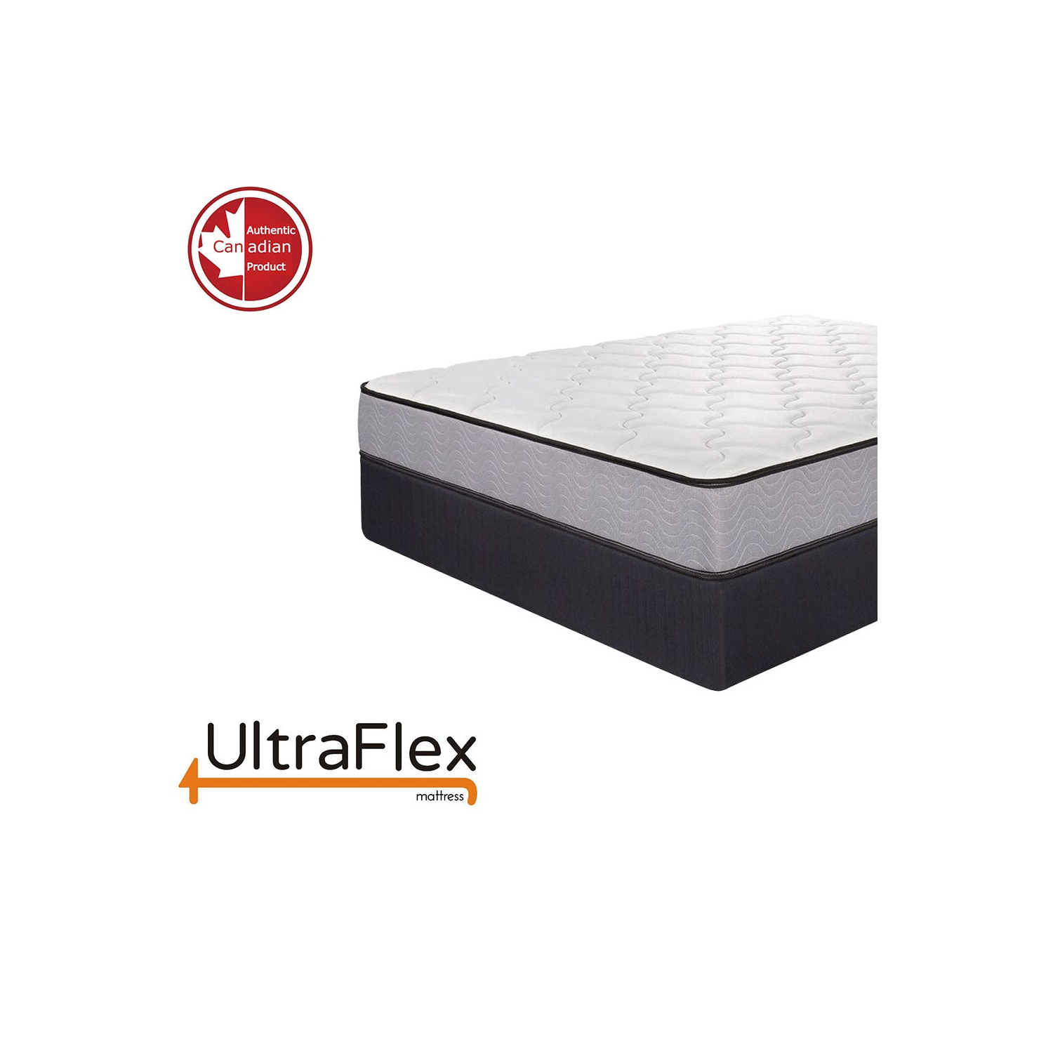 UltraFlex PARADISE - Natural Heavy Duty Foam Blend, Low Motion Transfer, Cool Gel and Spinal Posture Support,- With Waterproof Mattress Protector