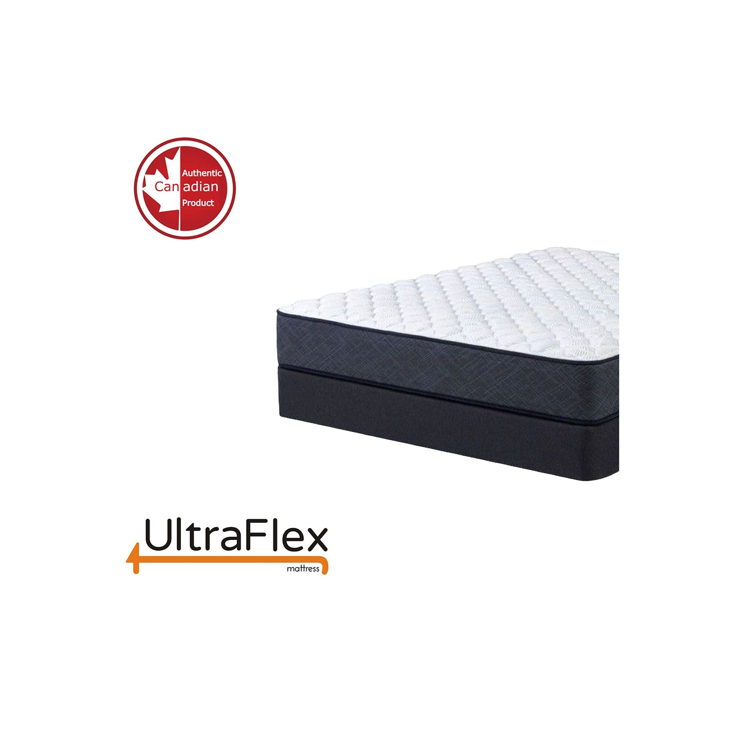 UltraFlex RADIANCE - High-Density Natural Blend Foam Encasing, Cooling Gel, Orthopedic Mattress, Multiple Spinal Support Zones- With Waterproof
