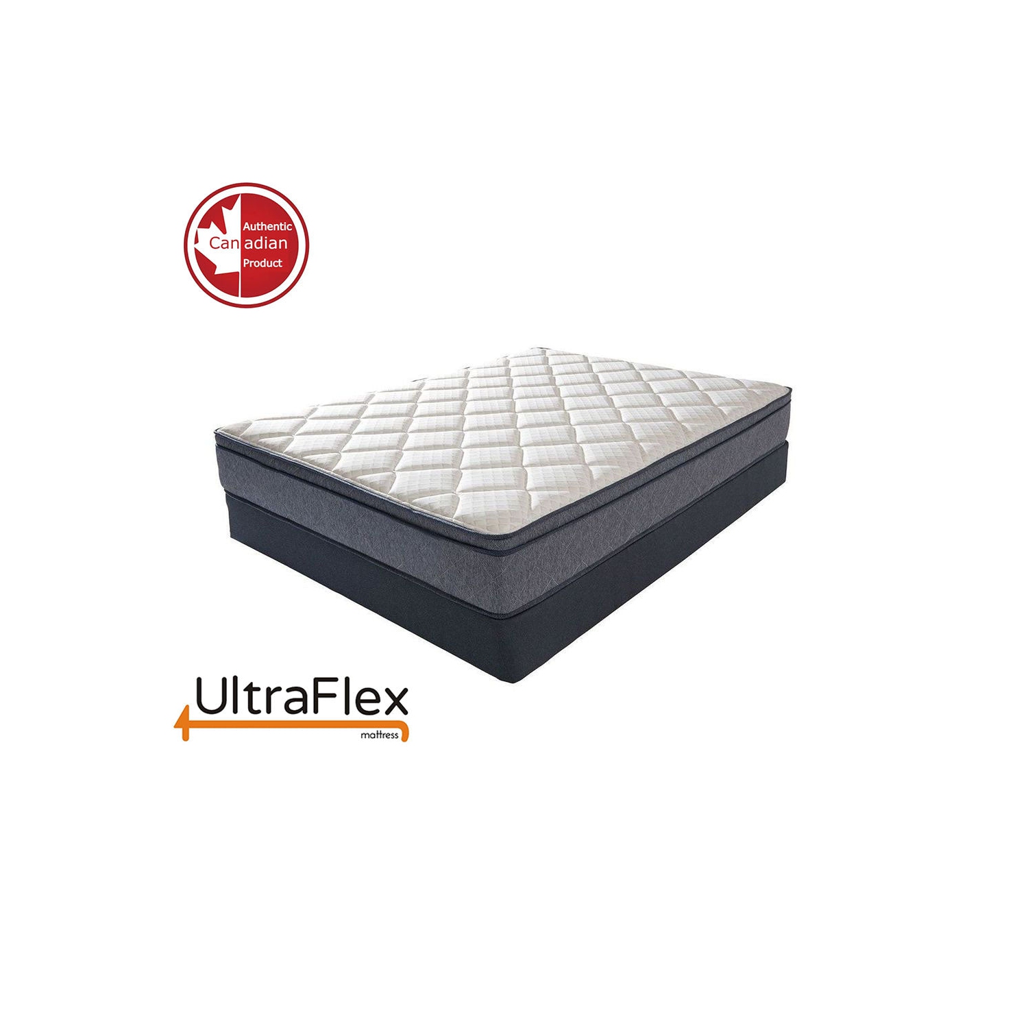 UltraFlex DELIGHT- Advanced Orthopedic Support, High-Density Pressure Relief Foam, Multiple Posture Spinal Support, Motion Transfer Pockets, CoolGel