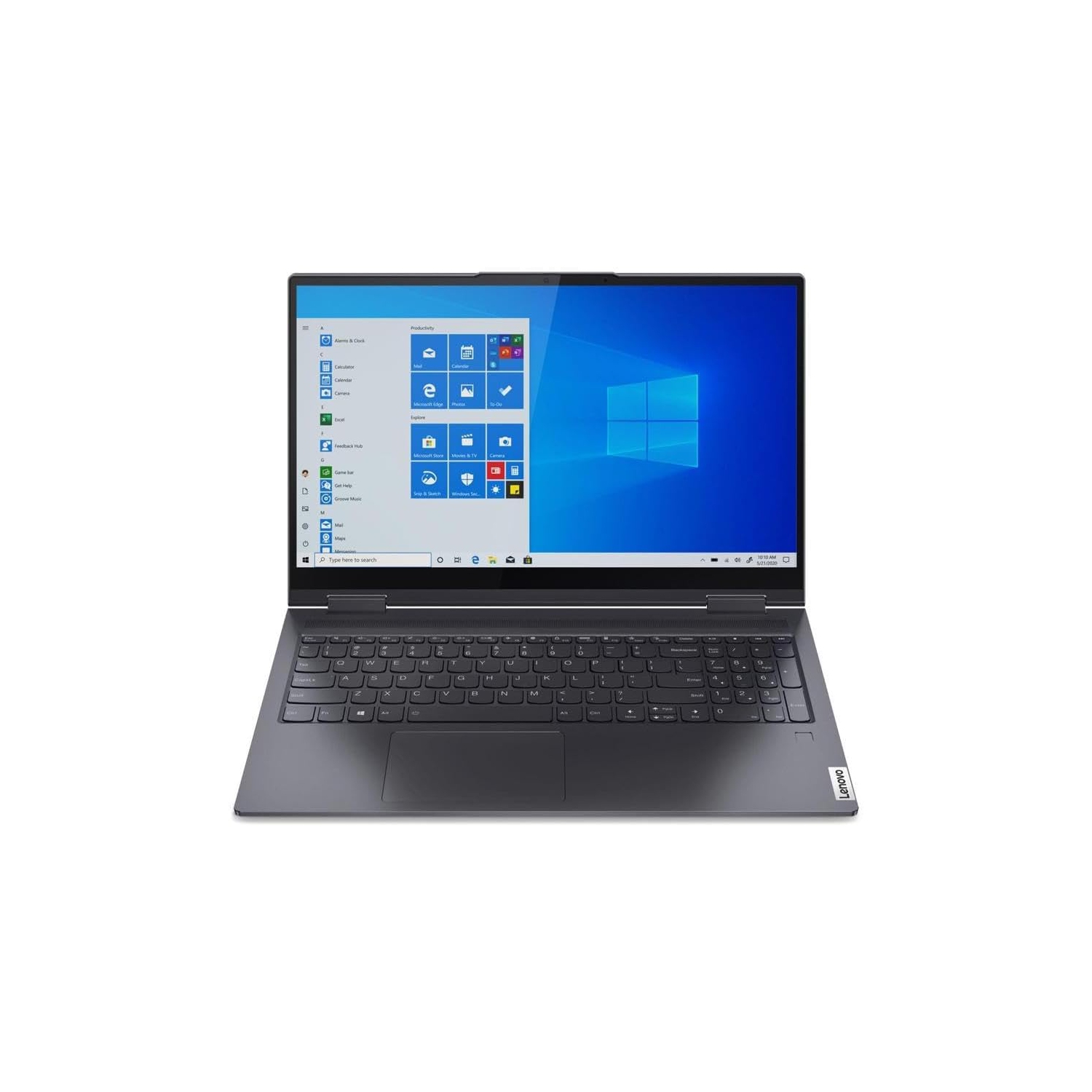 Lenovo IdeaPad 5 14" Touch Screen FHD Laptop (AMD Ryzen 7 5700U, 8GB RAM, 512GB SSD, Windows 11) - Graphite Grey (82LM00UEUS)