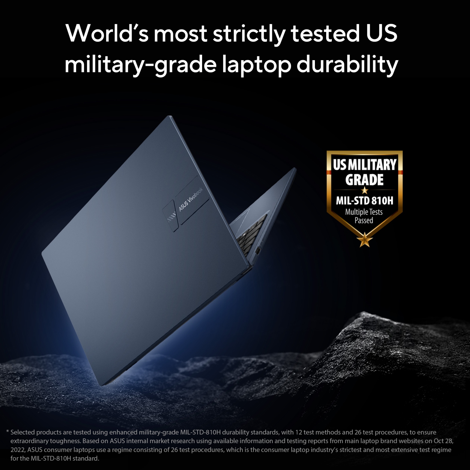 ASUS Vivobook 15 Laptop, 15.6” FHD Display, IntelCore i5-1235U, Intel Iris Xᵉ Graphics, 16GB RAM, 512GB SSD, Wi-Fi 6E, Windows 11 Home, Quiet Blue,