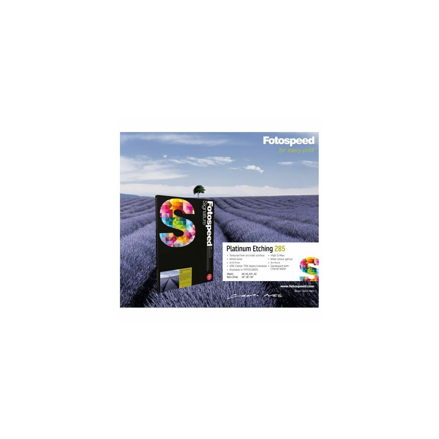 Fotospeed Platinum Baryta 300gsm A3+