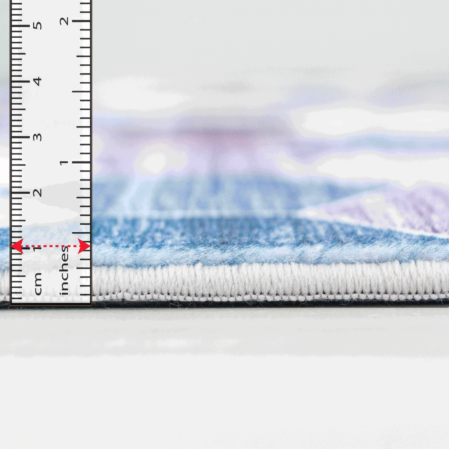 Rug Branch Silas Contemporary Geometric Purple/Cream Area Rug