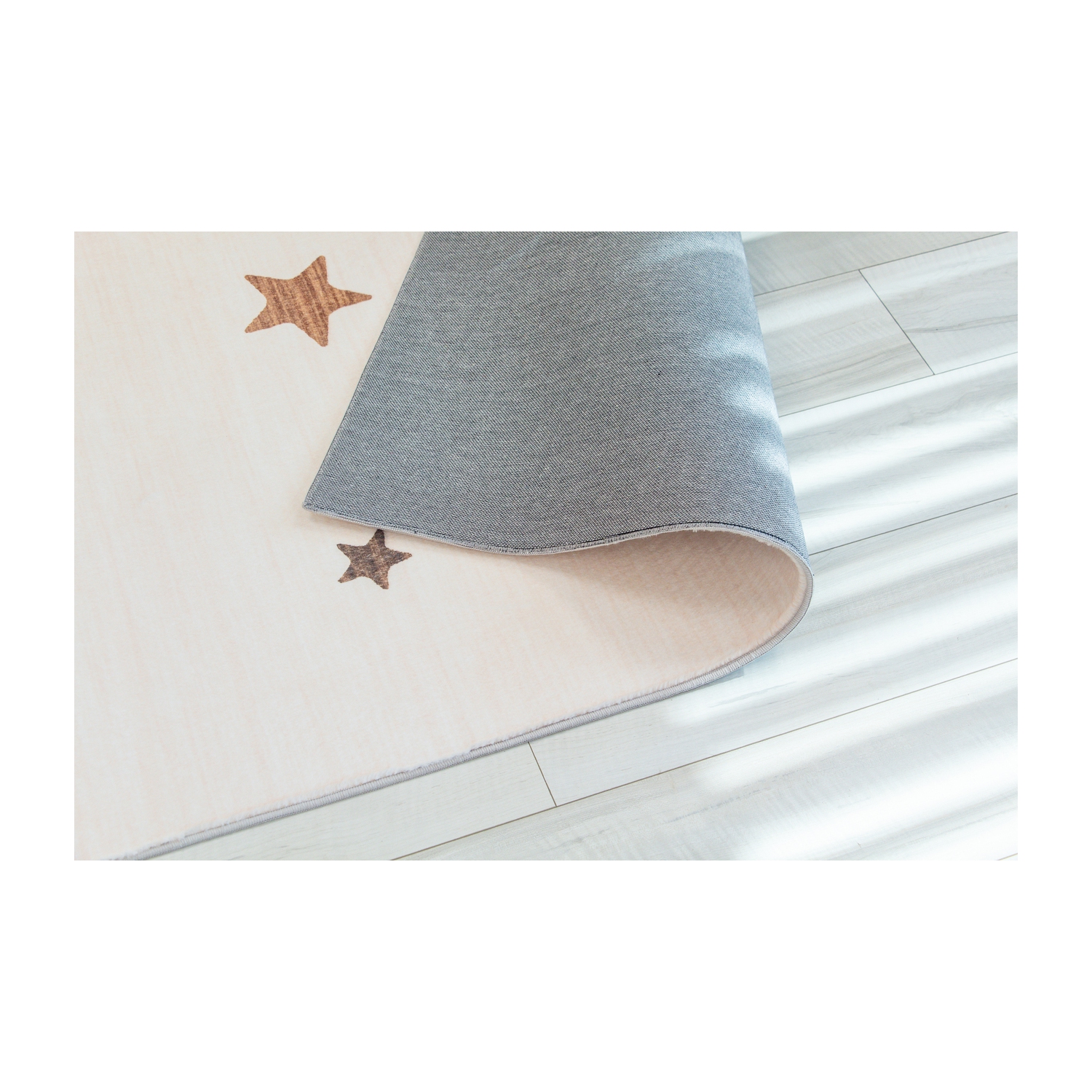 Rug Branch Stella Scandinavian Stars Cream Kids Area Rug