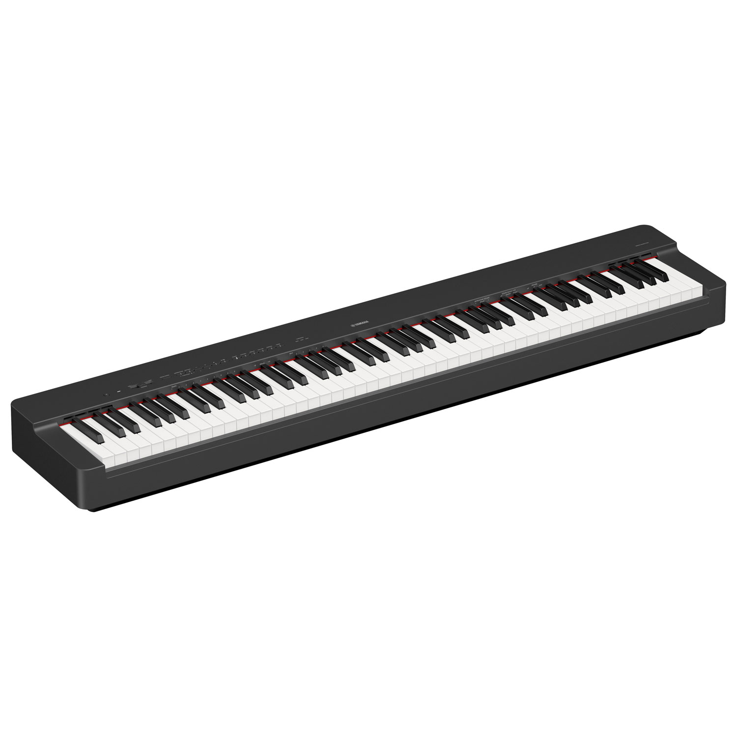 Piano numérique à 88 touches avec mécanisme à marteaux gradués compact P-225 de Yamaha - Noir