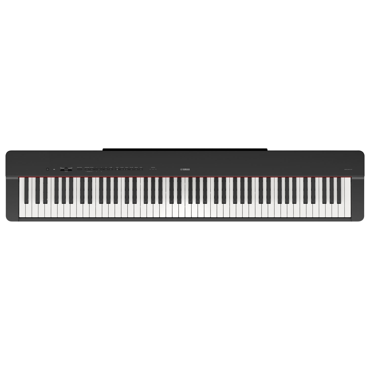 Piano numérique à 88 touches avec mécanisme à marteaux gradués compact P-225 de Yamaha - Noir